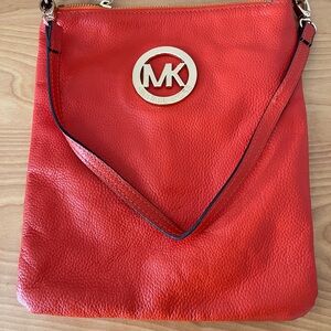 Michael Kors leather crossbody bag